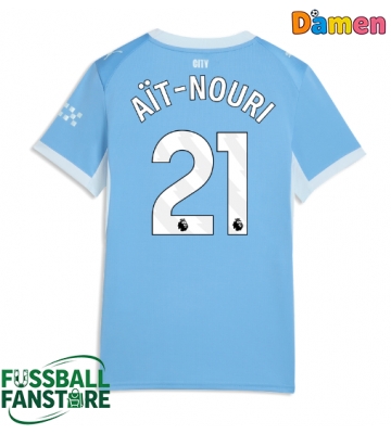 Manchester City Rayan Ait-Nouri #21 Replik Heimtrikot Damen 2026-27 Kurzarm